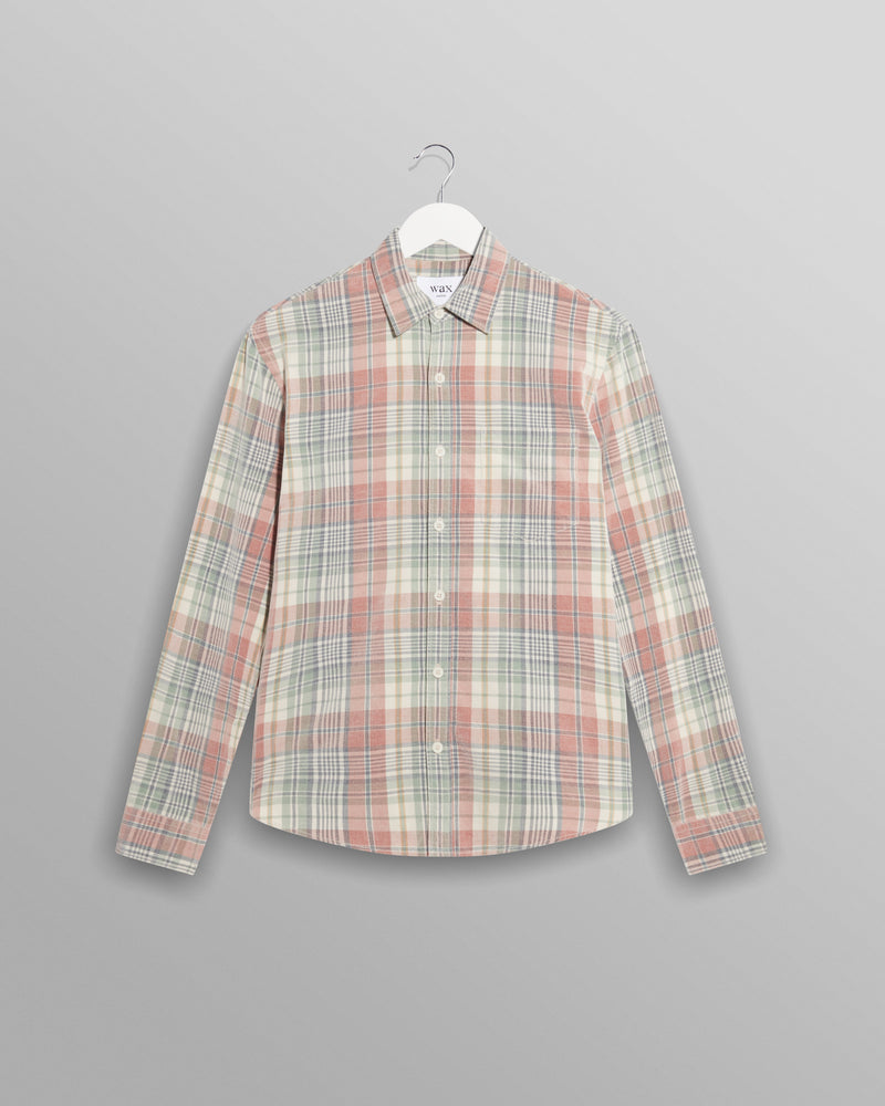 wax london Shelly Shirt Pink/Sage Cord