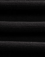 wax london men's Shore - Black Textured Short-Sleeve Polo Shirt