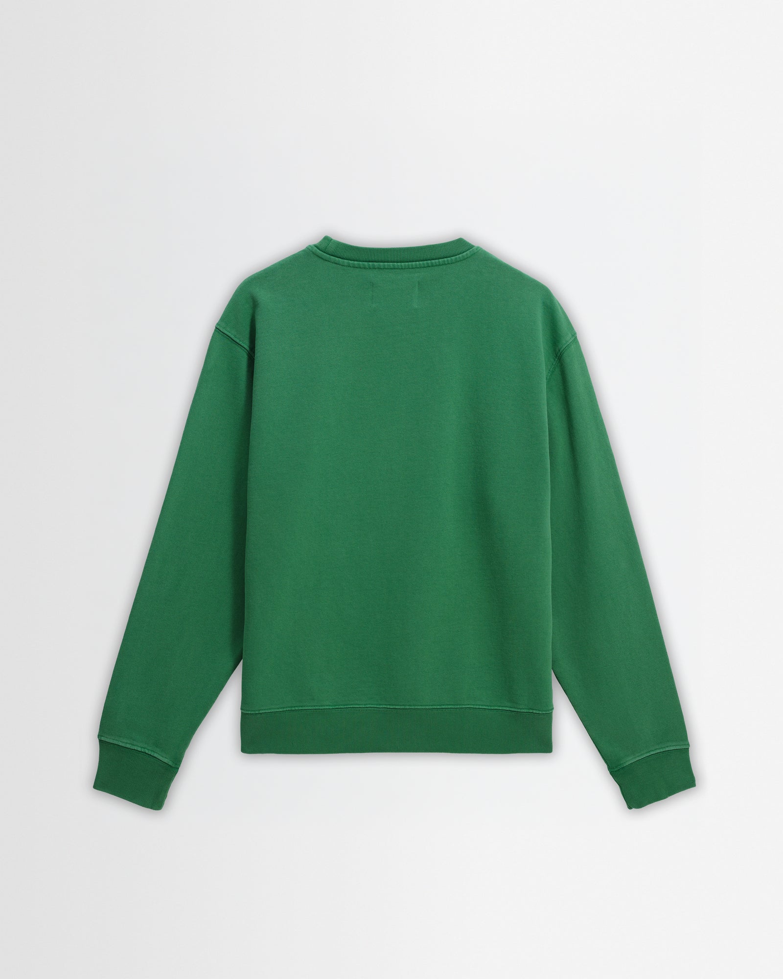 Men's Washed Green Cotton Sweatshirt | Wax London