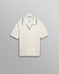 Siena - Ecru Fine Gauge Cotton Polo
