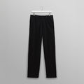 Ska - Black Embroidered Logo Loopback Cotton Joggers