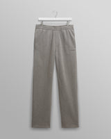 wax london men's Ska - Grey Embroidered Logo Loopback Cotton Joggers