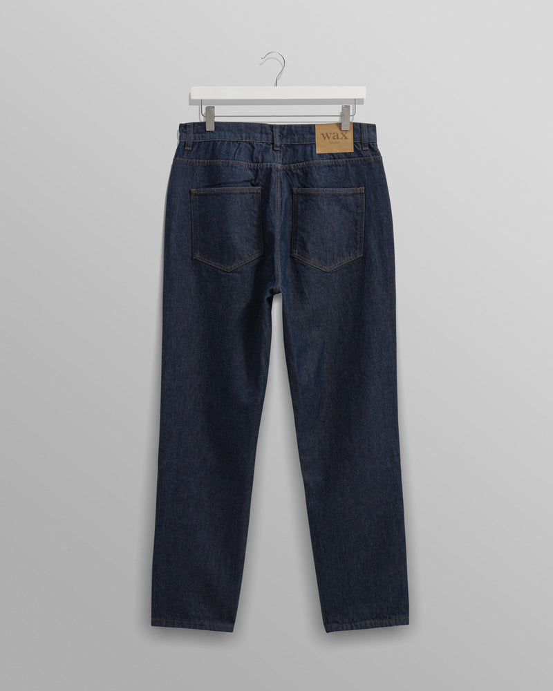 wax london men's Soho - Dark Rinse Wash Slim Fit Denim Jeans