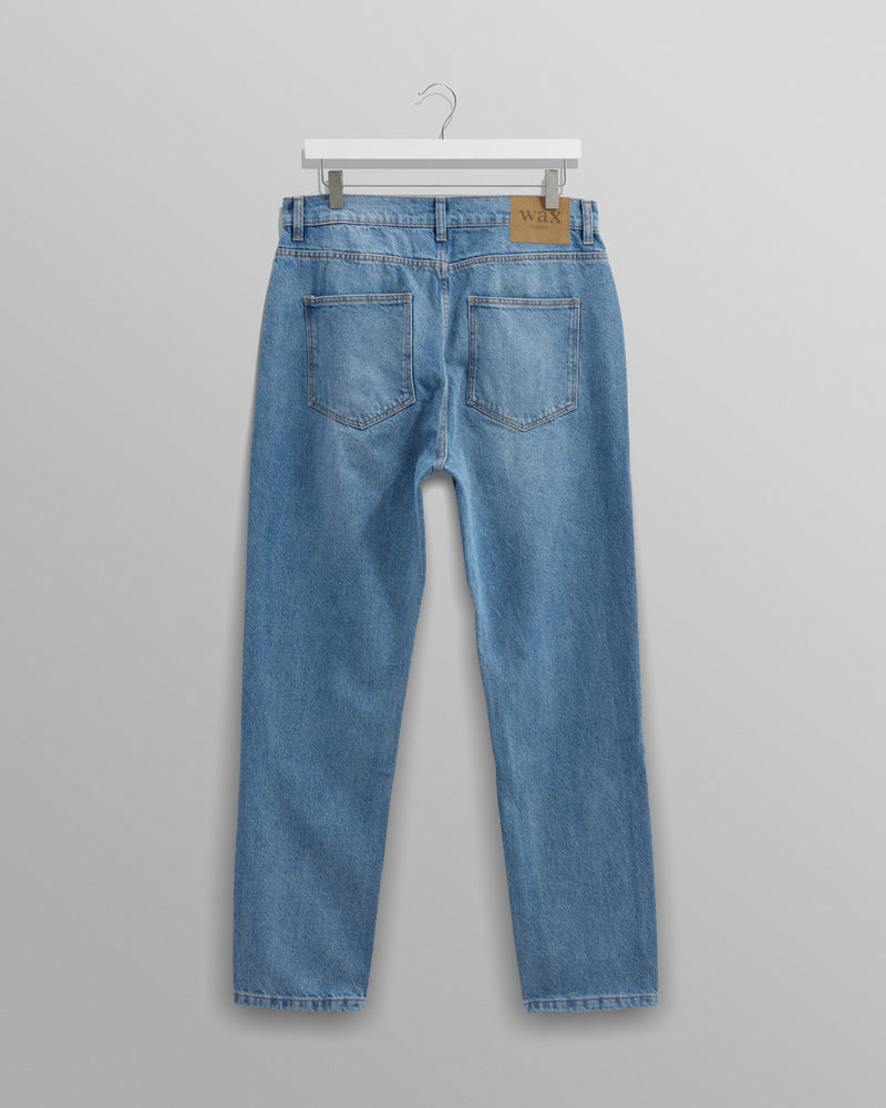 wax london Soho - Mid Wash Slim Fit Denim Jeans