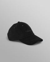 wax london men's Spencer - Black Corduroy Sports Cap