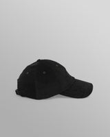 wax london men's Spencer - Black Corduroy Sports Cap