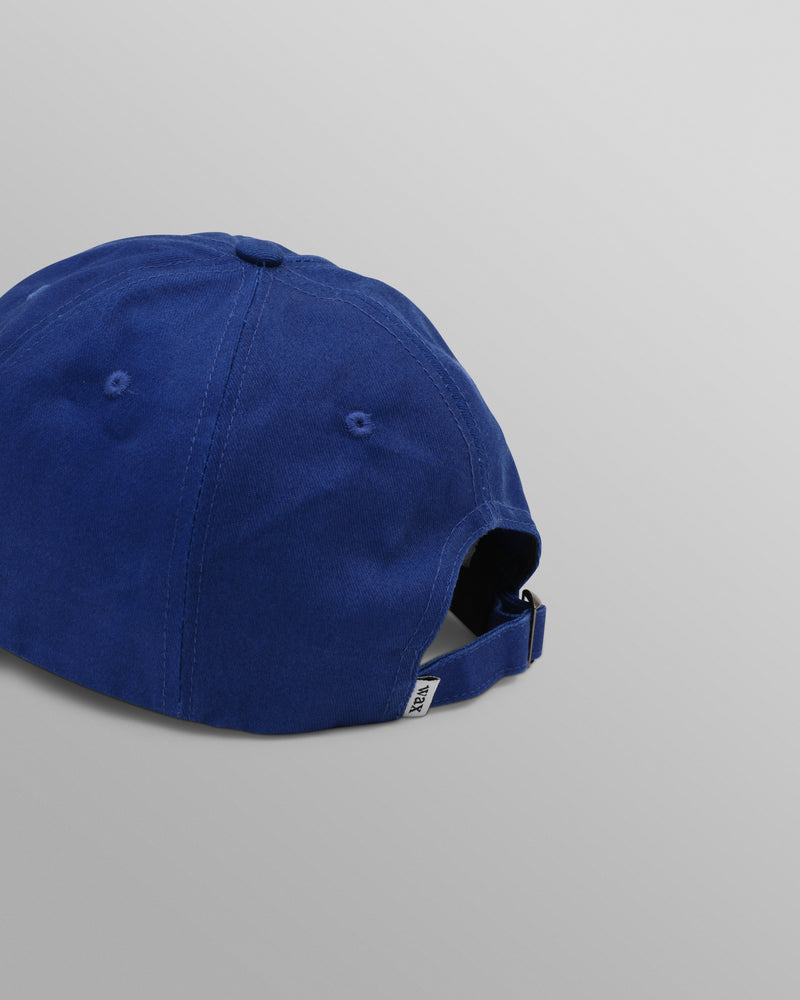 wax london Spencer - Bright Blue Cotton Sports Cap