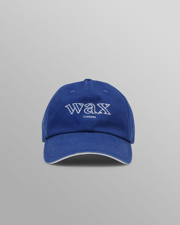 wax london Spencer - Bright Blue Cotton Sports Cap