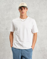 wax london Spencer - Ecru And Khaki Cotton Sports Cap