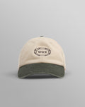 Spencer - Ecru And Khaki Cotton Sports Cap
