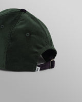 wax london men's Spencer - Green And Navy Corduroy Sports Cap