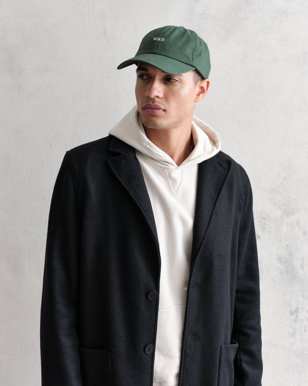 wax london Spencer - Green Cotton Sports Cap