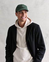 wax london Spencer - Green Cotton Sports Cap