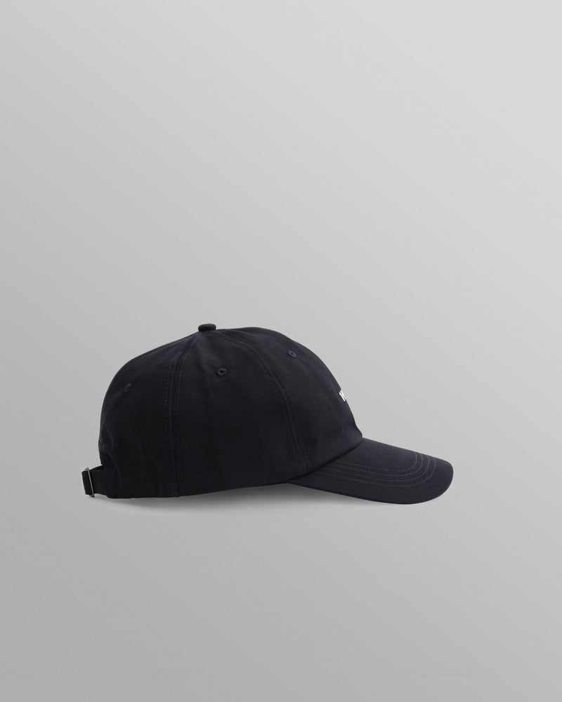 wax london Spencer - Navy Cotton Sports Cap