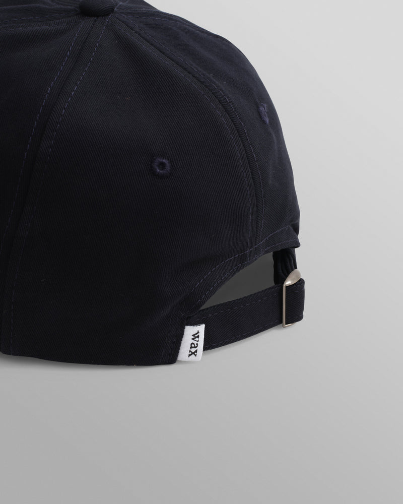 wax london Spencer - Navy Cotton Sports Cap