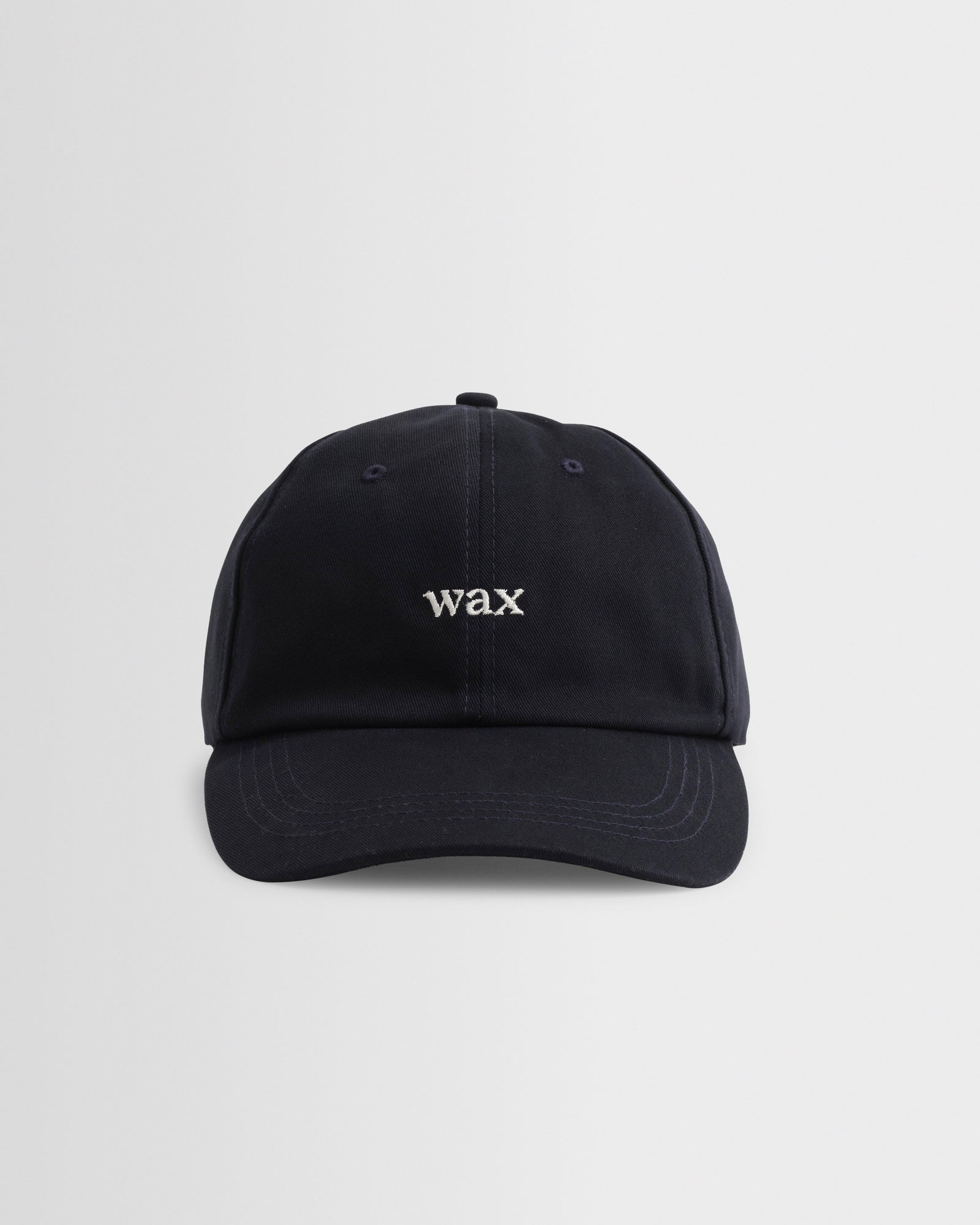 Men's Navy Cotton Sports Cap & Wax London