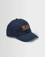wax london men's Spencer - Navy & Yellow Cotton Sports Cap