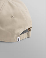 wax london Spencer - Stone Cotton Sports Cap