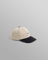 wax london men's Spencer - Stone/Navy Cotton Sports Cap