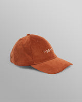 wax london men's Spencer - Tan Corduroy Sports Cap