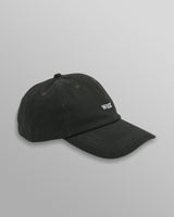 wax london Spencer - Washed Black Cotton Sports Cap