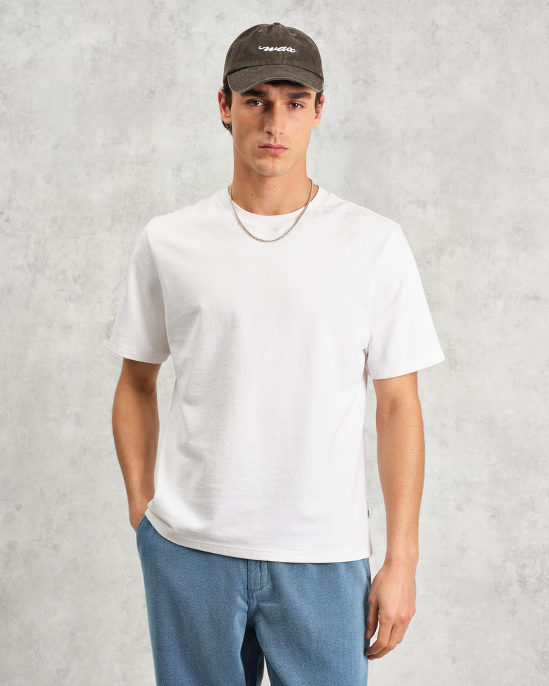 wax london Spencer - Washed Brown Cotton Sports Cap