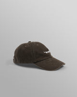 wax london Spencer - Washed Brown Cotton Sports Cap