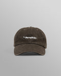 Spencer - Washed Brown Cotton Sports Cap