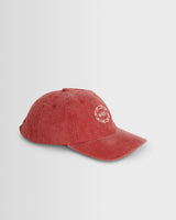 wax london men's Spencer - Washed Rust Heavy Cotton Twill Sports Cap