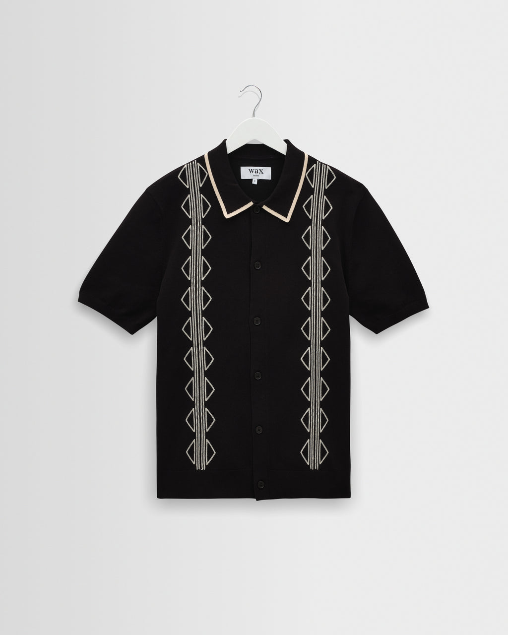 Tellaro Ecru Retro Embroidered Shirt
