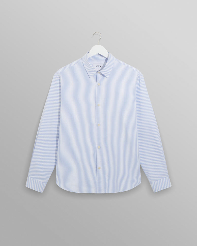 wax london Trin Shirt Oxford Stripe