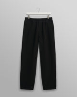 wax london Tyne - Black Floral Diamond Cotton Trousers