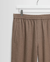 wax london men's Tyne - Light Brown Wool Blend Trouser