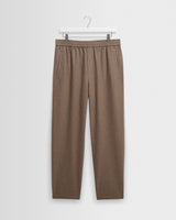 wax london men's Tyne - Light Brown Wool Blend Trouser