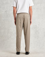 wax london Tyne - Natural Chalk Stripe Trousers