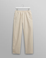 wax london men's Tyne - Natural Linen Ripstop Trousers