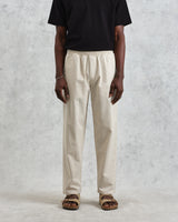wax london Tyne - Natural Linen Ripstop Trousers