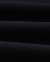 Tyne - Navy Cotton Poplin Loose Fit Trousers