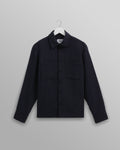 Whiting - Black And Blue Frome Overshirt