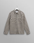 Whiting - Black And Ecru Yard Check Overshirt