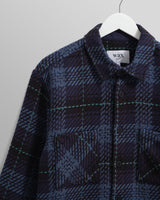 Whiting - Black And Navy Tartan Check Overshirt