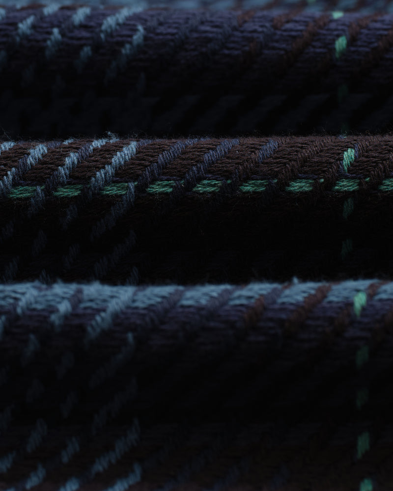 Whiting - Black And Navy Tartan Check Overshirt