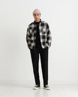 wax london Whiting - Black Beatnik Overshirt