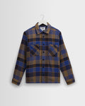 Whiting - Blue And Khaki Pike Check Overshirt