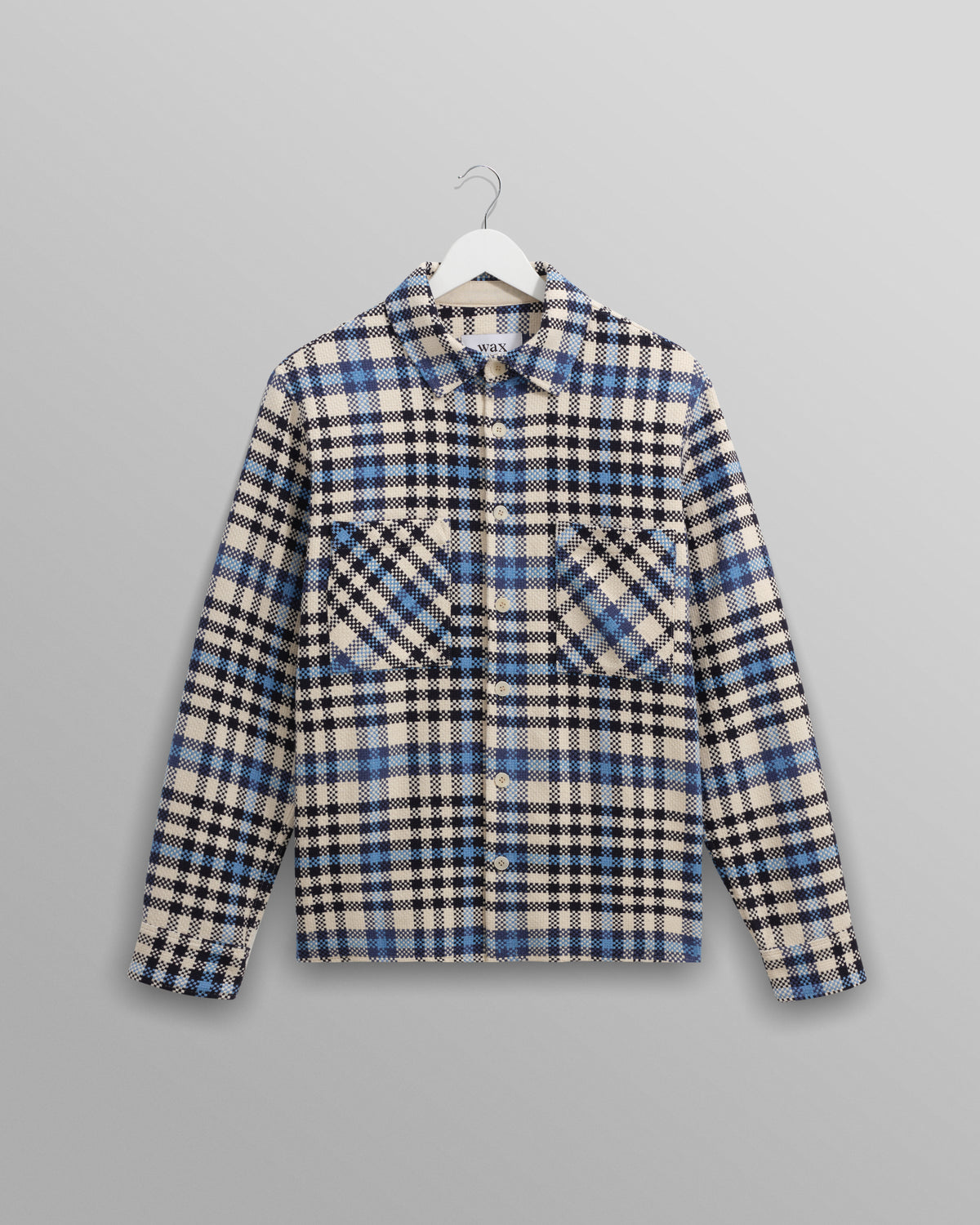 【2plan】Ruins check overshirt Men's Overshirts | Checked Overshirts | Wax London