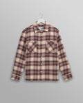 Whiting - Ecru And Multicolour Hutton Check Overshirt