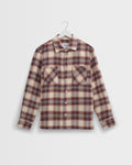 Whiting - Ecru And Multicolour Hutton Check Overshirt
