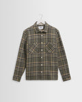 Whiting - Green Wool Check Overshirt
