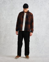 wax london Whiting - Multicolour Check Mohair Overshirt