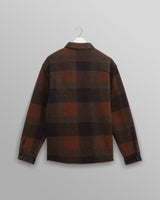 wax london Whiting - Multicolour Check Mohair Overshirt